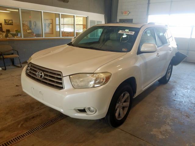 5TDJK3EH2AS010171 - 2010 TOYOTA HIGHLANDER SE  photo 2