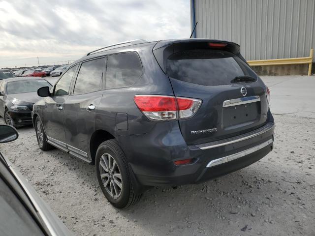 5N1AR2MN0EC644563 - 2014 NISSAN PATHFINDER S GRAY photo 2