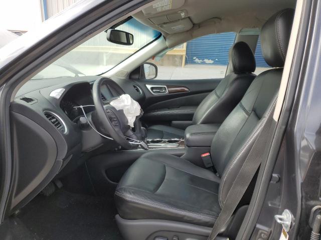 5N1AR2MN0EC644563 - 2014 NISSAN PATHFINDER S GRAY photo 7