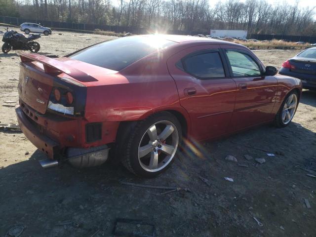 2B3LA73W86H506202 - 2006 DODGE CHARGER SRT-8 RED photo 3