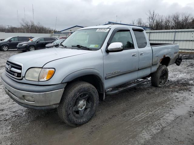 5TBBT4416YS065687 - 2000 TOYOTA TUNDRA ACCESS CAB Argent photo 1