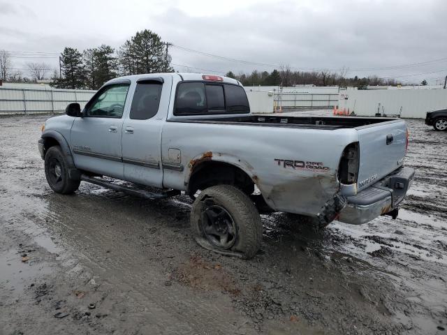 5TBBT4416YS065687 - 2000 TOYOTA TUNDRA ACCESS CAB SILVER photo 2