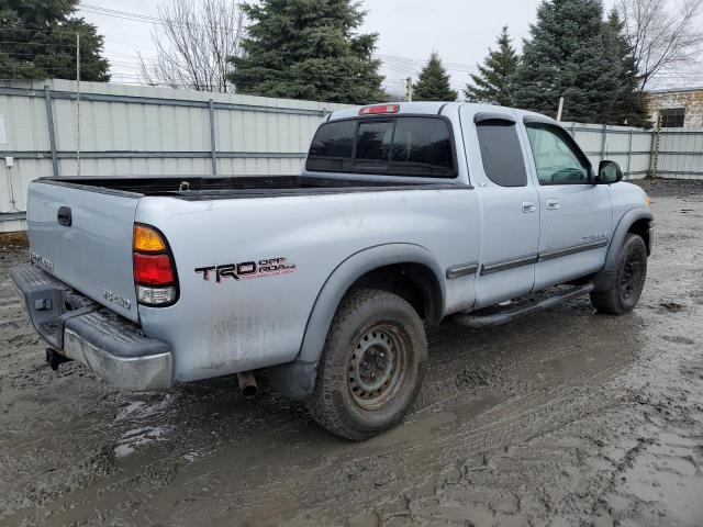 5TBBT4416YS065687 - 2000 TOYOTA TUNDRA ACCESS CAB SILVER photo 3