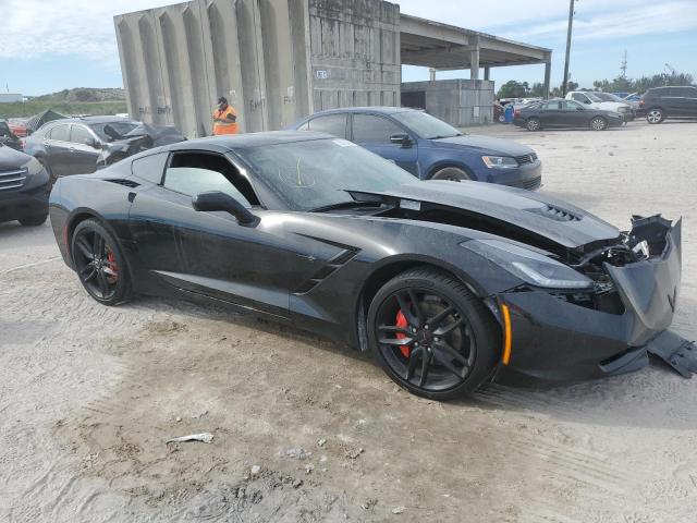 1G1YB2D73K5118011 - 2019 CHEVROLET CORVETTE STINGRAY 1LT BLACK photo 4