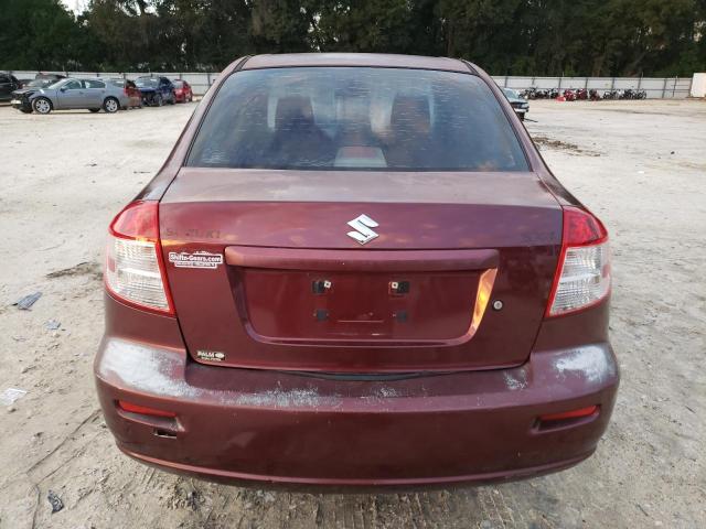 JS2YC412485102228 - 2008 SUZUKI SX4 RED photo 6