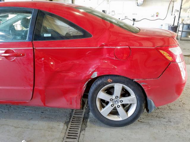 2HGFG12848H554391 - 2008 HONDA CIVIC EX  photo 9