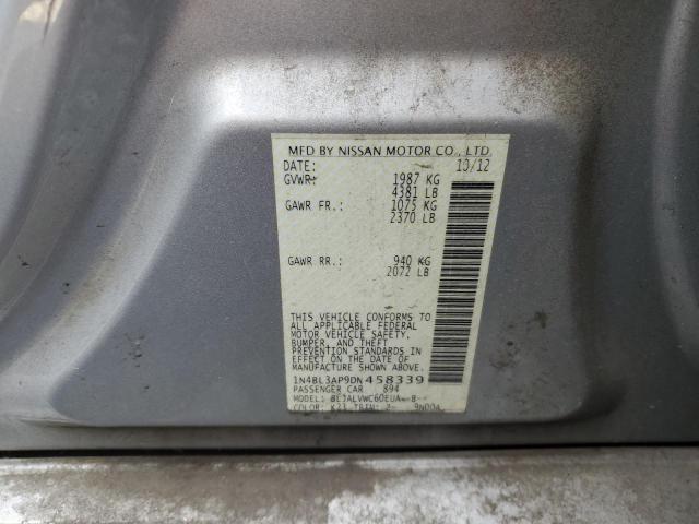 1N4BL3AP9DN458339 - 2013 NISSAN ALTIMA 3.5S SILVER photo 12