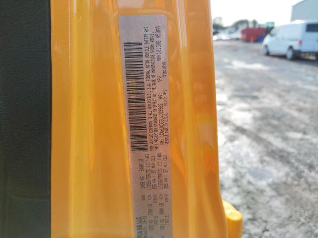 1C4HJXDG3LW169902 - 2020 JEEP WRANGLER U SPORT ყვითელი ფოტო 12