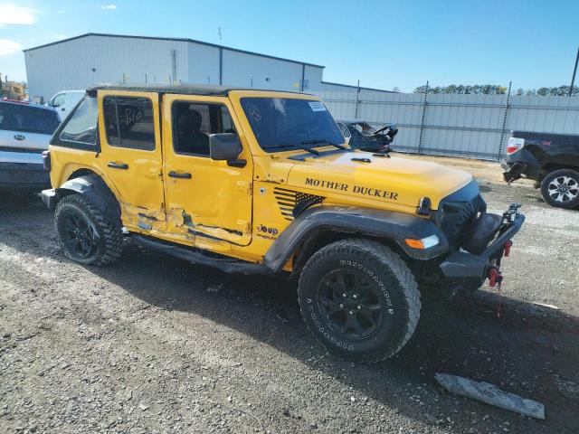 1C4HJXDG3LW169902 - 2020 JEEP WRANGLER U SPORT ყვითელი ფოტო 4