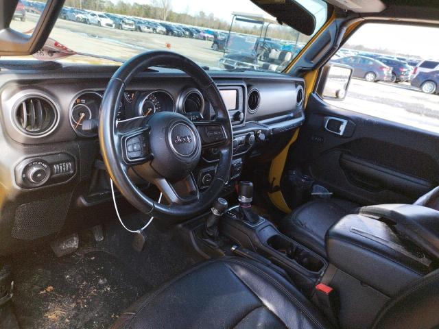 1C4HJXDG3LW169902 - 2020 JEEP WRANGLER U SPORT ყვითელი ფოტო 8