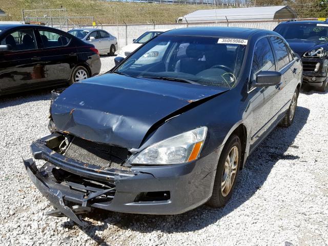 1HGCM56857A102864 - 2007 HONDA ACCORD EX  photo 2