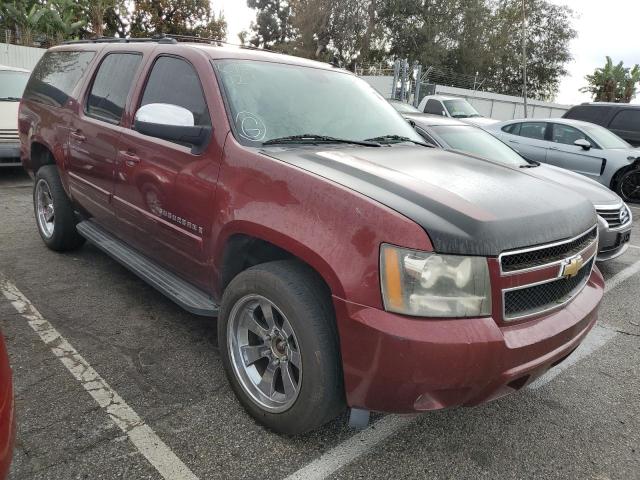 1GNFK263X9J117441 - 2009 CHEVROLET SUBURBAN K1500 LT BURGUNDY photo 1