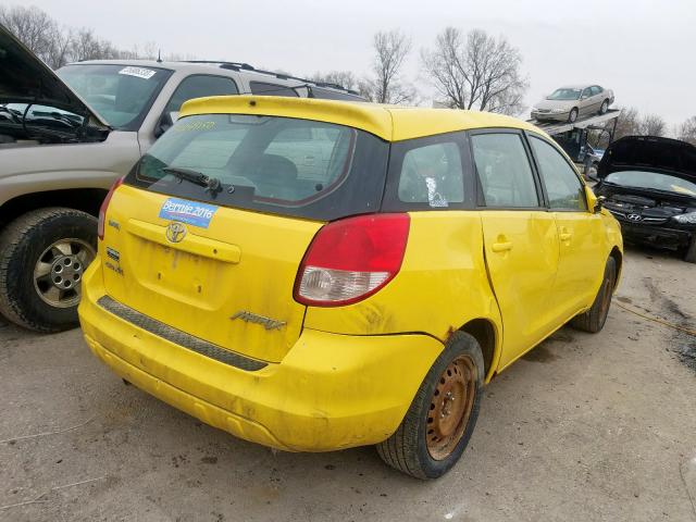 2T1LR32E54C306068 - 2004 TOYOTA COROLLA MATRIX BASE  photo 4