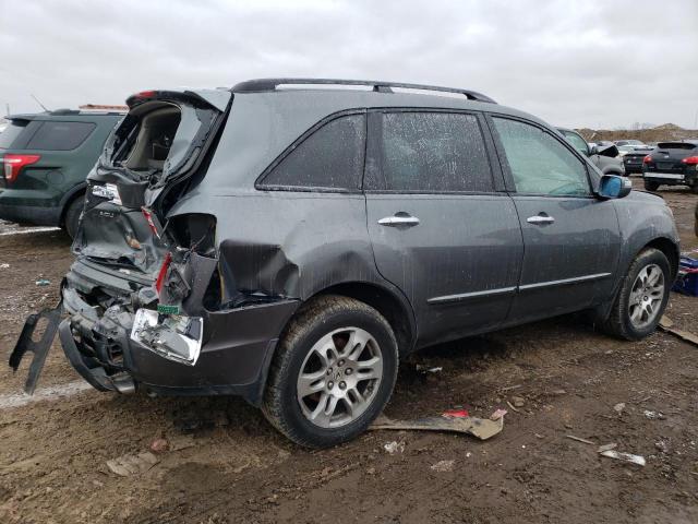 2HNYD28648H545874 - 2008 ACURA MDX AWD TECHNOLOGY GRAY photo 3
