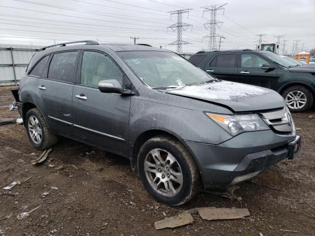 2HNYD28648H545874 - 2008 ACURA MDX AWD TECHNOLOGY GRAY photo 4