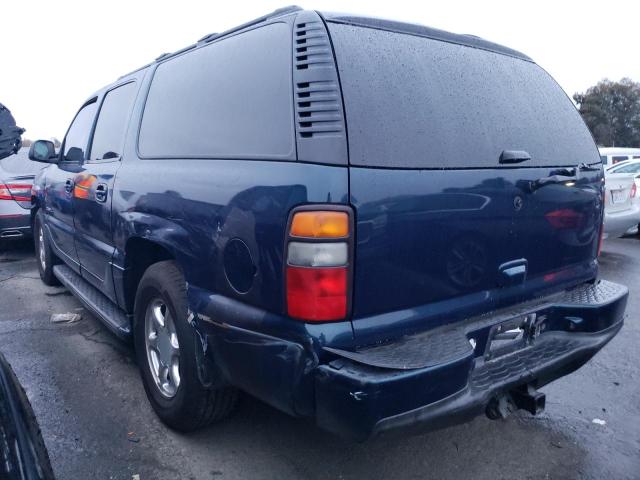 1GKFK66U96J150326 - 2006 GMC YUKON XL DENALI BLUE photo 2