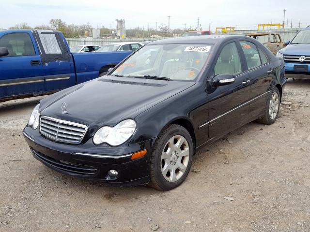 WDBRF92H06F753545 - 2006 MERCEDES-BENZ C 280 4MATIC  photo 2