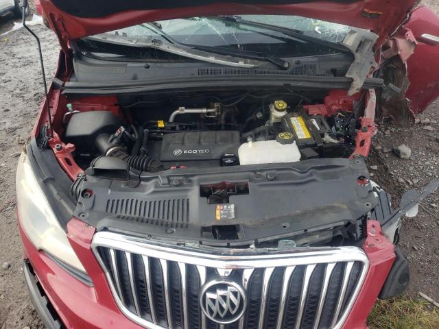 KL4CJFSB2FB073521 - 2015 BUICK ENCORE CONVENIENCE 勃艮第红 照片 11