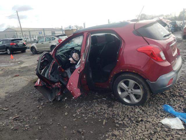 KL4CJFSB2FB073521 - 2015 BUICK ENCORE CONVENIENCE 勃艮第红 照片 2