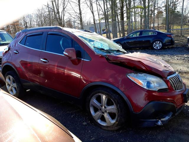 KL4CJFSB2FB073521 - 2015 BUICK ENCORE CONVENIENCE 勃艮第红 照片 4
