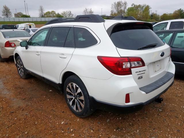 4S4BSANC7H3263944 - 2017 SUBARU OUTBACK 2.5I LIMITED  photo 3