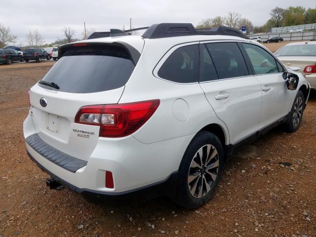 4S4BSANC7H3263944 - 2017 SUBARU OUTBACK 2.5I LIMITED  photo 4