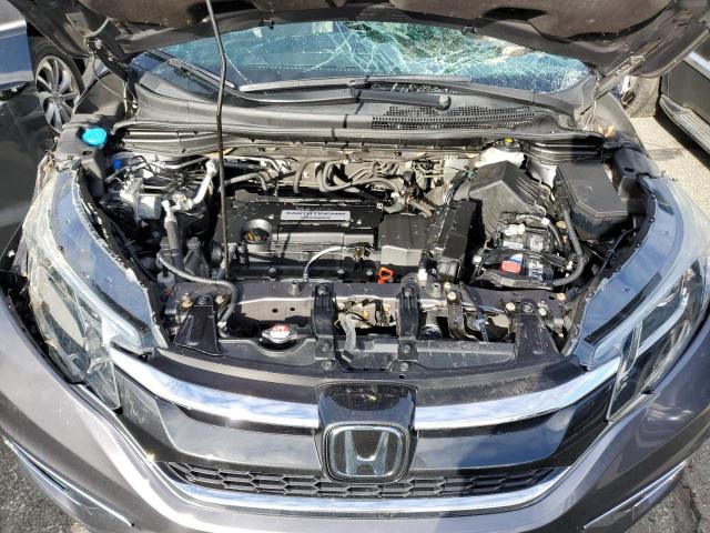 5J6RM4H93FL080112 - 2015 HONDA CR-V TOURING GRAY photo 11