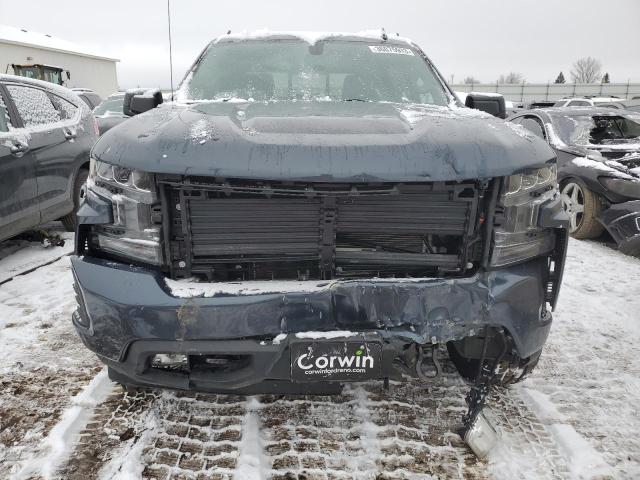 1GCUYEET8MZ417569 - 2021 CHEVROLET SILVERADO K1500 RST BLUE photo 5