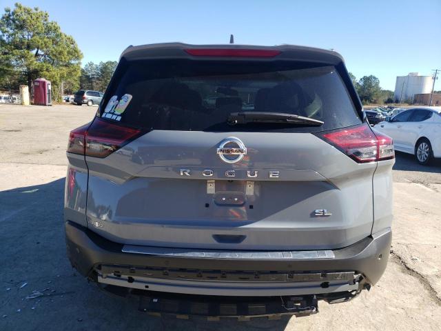 5N1AT3CA2MC780777 - 2021 NISSAN ROGUE SL GRAY photo 6