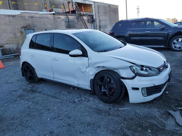 WVWHV7AJXAW248386 - 2010 VOLKSWAGEN GTI WHITE photo 4