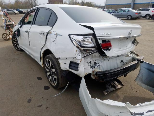 19XFB2F90EE241299 - 2014 HONDA CIVIC EXL  照片 3