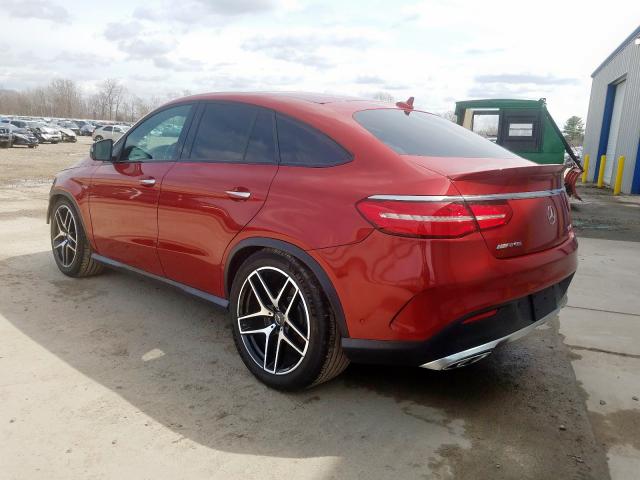 4JGED6EB8HA059922 - 2017 MERCEDES-BENZ GLE COUPE 43 AMG  photo 3