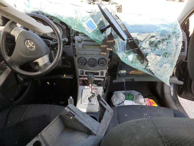 2T1BU4EE4AC455921 - 2010 TOYOTA COROLLA BASE BLACK photo 8