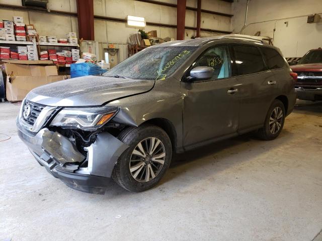 5N1DR2MN2KC589803 - 2019 NISSAN PATHFINDER S GRAY photo 1