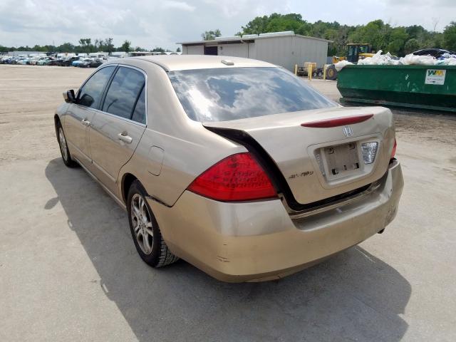 1HGCM56826A054917 - 2006 HONDA ACCORD EX  photo 3