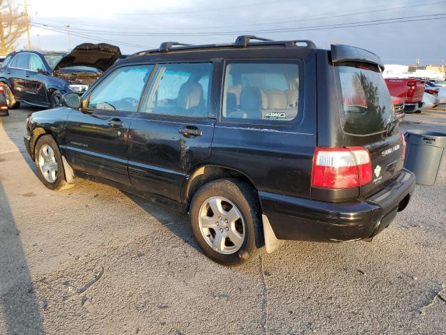 JF1SF65632H735699 - 2002 SUBARU FORESTER S BLACK photo 2