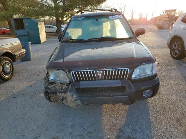 JF1SF65632H735699 - 2002 SUBARU FORESTER S BLACK photo 5