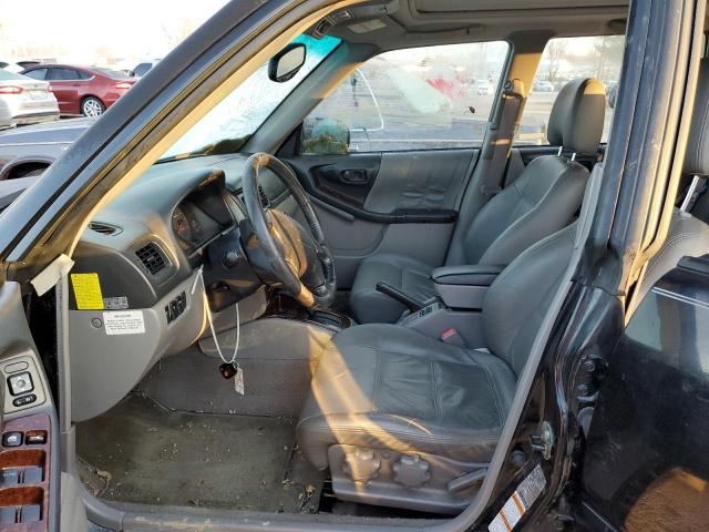 JF1SF65632H735699 - 2002 SUBARU FORESTER S BLACK photo 7