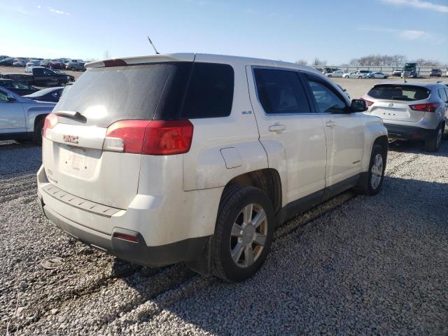 2GKALMEK2D6126326 - 2013 GMC TERRAIN SLE WHITE photo 3