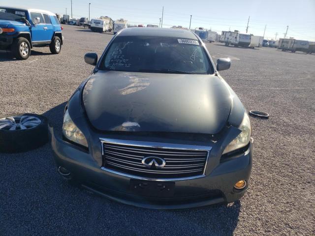 JN1BY1AP9CM334692 - 2012 INFINITI M37 GRAY photo 5