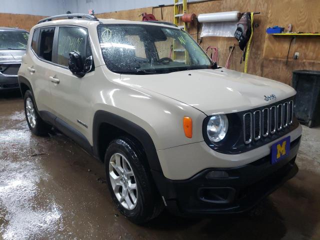 ZACCJBBT0FPB66133 - 2015 JEEP RENEGADE LATITUDE BEIGE photo 1