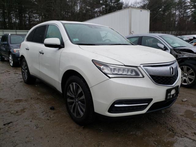 5FRYD4H49GB013359 - 2016 ACURA MDX TECHNOLOGY WHITE photo 4