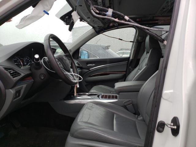 5FRYD4H49GB013359 - 2016 ACURA MDX TECHNOLOGY WHITE photo 7