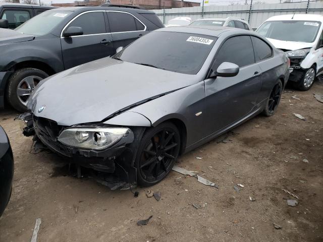 WBAKE3C53BE557314 - 2011 BMW 3 SERIES I GRAY photo 1