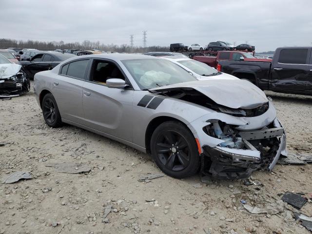 2C3CDXHG8HH615290 - 2017 DODGE CHARGER SXT GRAY photo 4