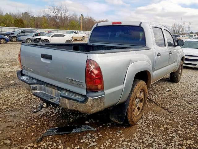 5TEJU62N97Z322103 - 2007 TOYOTA TACOMA DOUBLE CAB PRERUNNER  photo 4