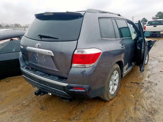 5TDZK3EH0DS133670 - 2013 TOYOTA HIGHLANDER BASE  photo 4