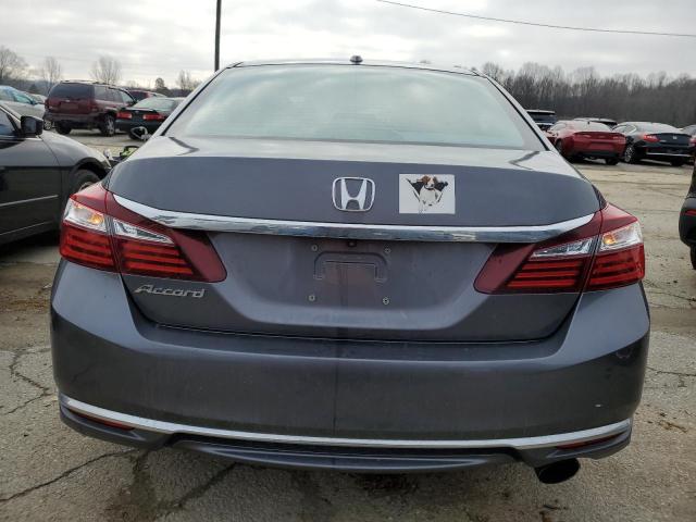 1HGCR2F81GA000848 - 2016 HONDA ACCORD EXL GRAY photo 6