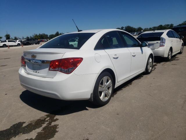 1G1P75SZ5E7282548 - 2014 CHEVROLET CRUZE WHITE photo 4