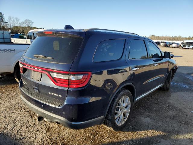 1C4RDHEG0EC590996 - 2014 DODGE DURANGO CITADEL BLUE photo 3